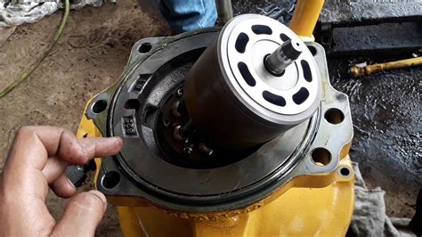 mini excavator swing motor|excavator swing motor troubleshooting.